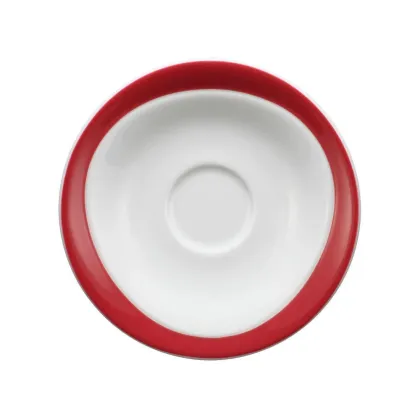 Zdjęcie Spodek na filiżankę 13,5 cm z porcelany w kolorze rubinowo czerwonym - Seltmann Weiden