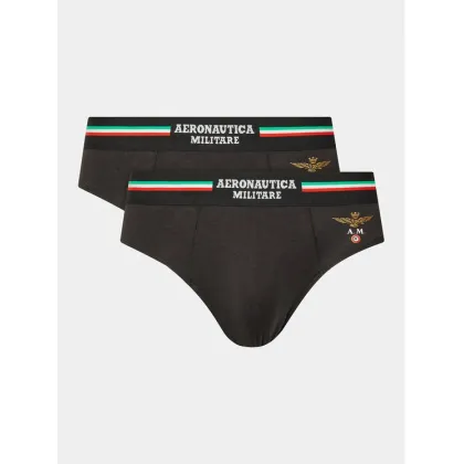 Zdjęcie Aeronautica Militare Komplet 2 par slipów AM1USL001 Czarny