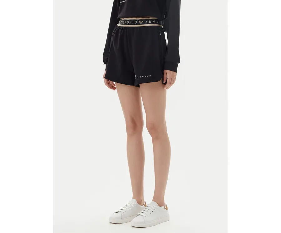 obrazek 1 EA7 Emporio Armani Szorty sportowe 7W000280 AF12501 UC001 Czarny Regular Fit