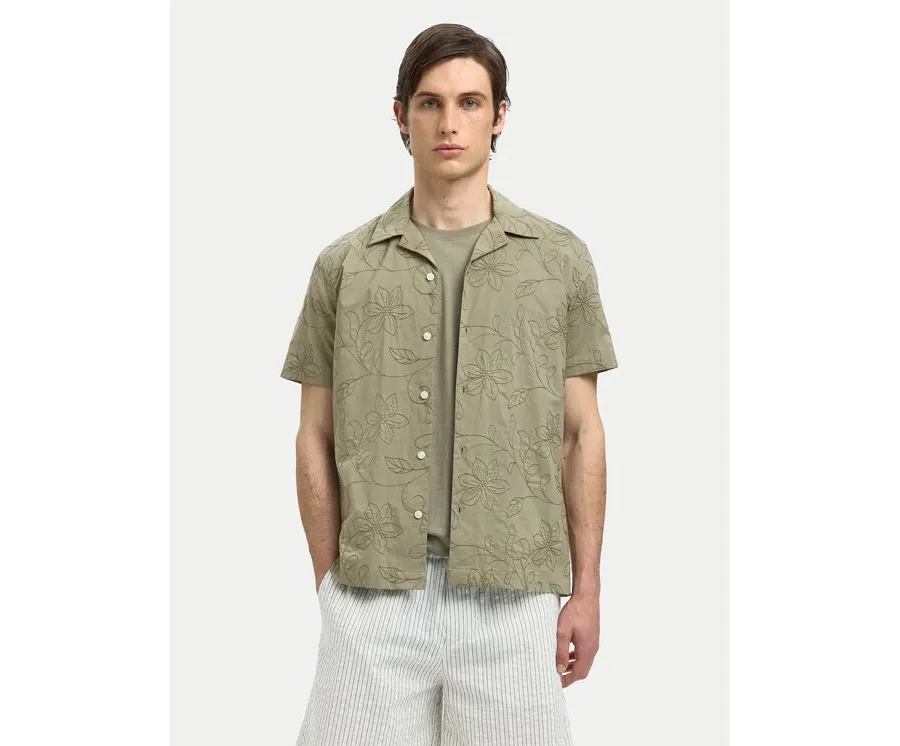 obrazek 1 Selected Homme Koszula 16097686 Zielony Regular Fit