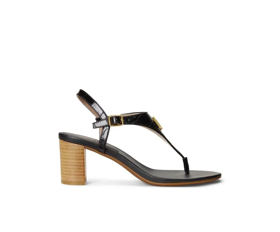 obrazek 1 LAUREN RALPH LAUREN Sandały Westcott Ii 802904280001 Czarny