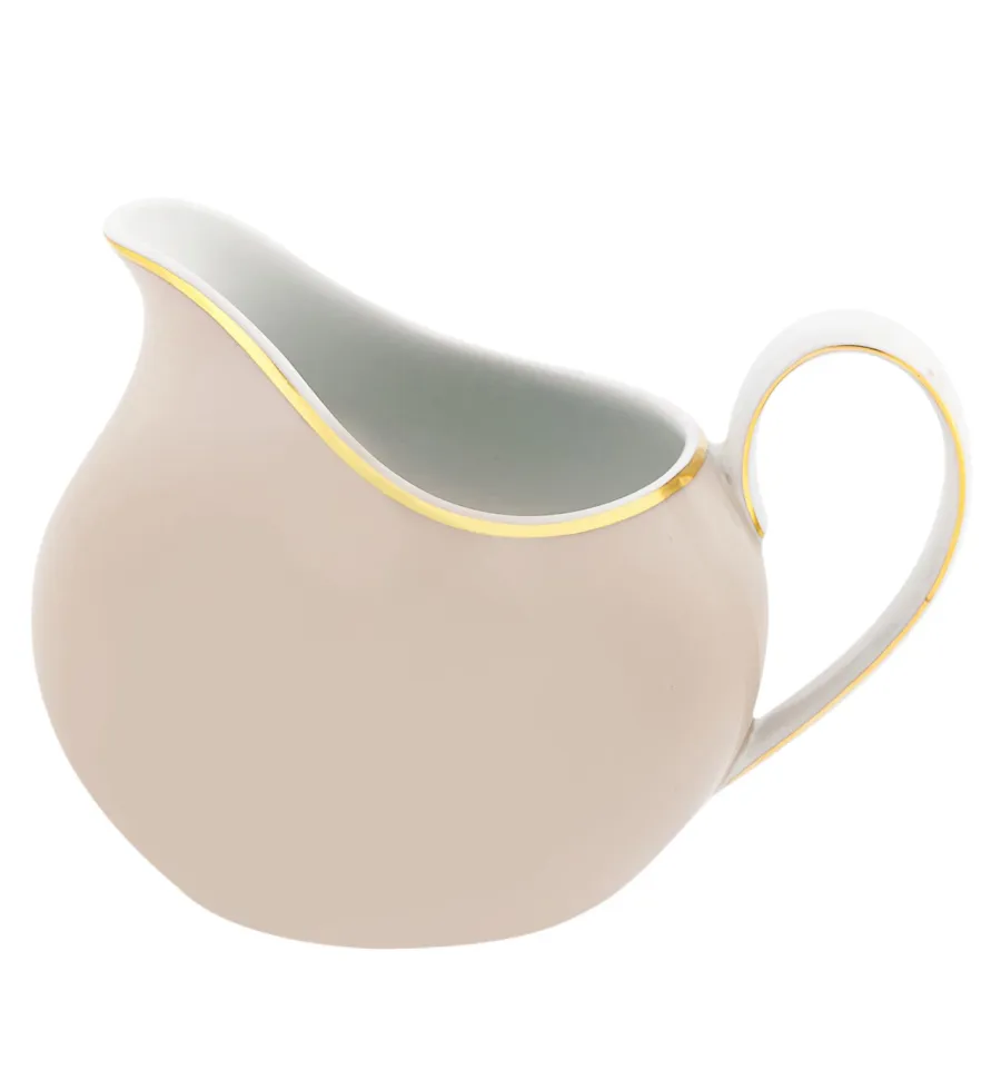 obrazek 1 Dzbanek na mleko z porcelany Terrace z kolekcji bogato zdobionej złotem, z ręcznie malowanymi detalami - Vista Alegre