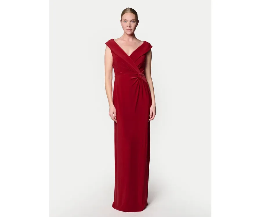 obrazek 1 LAUREN RALPH LAUREN Sukienka wieczorowa 253863940020 Czerwony Slim Fit