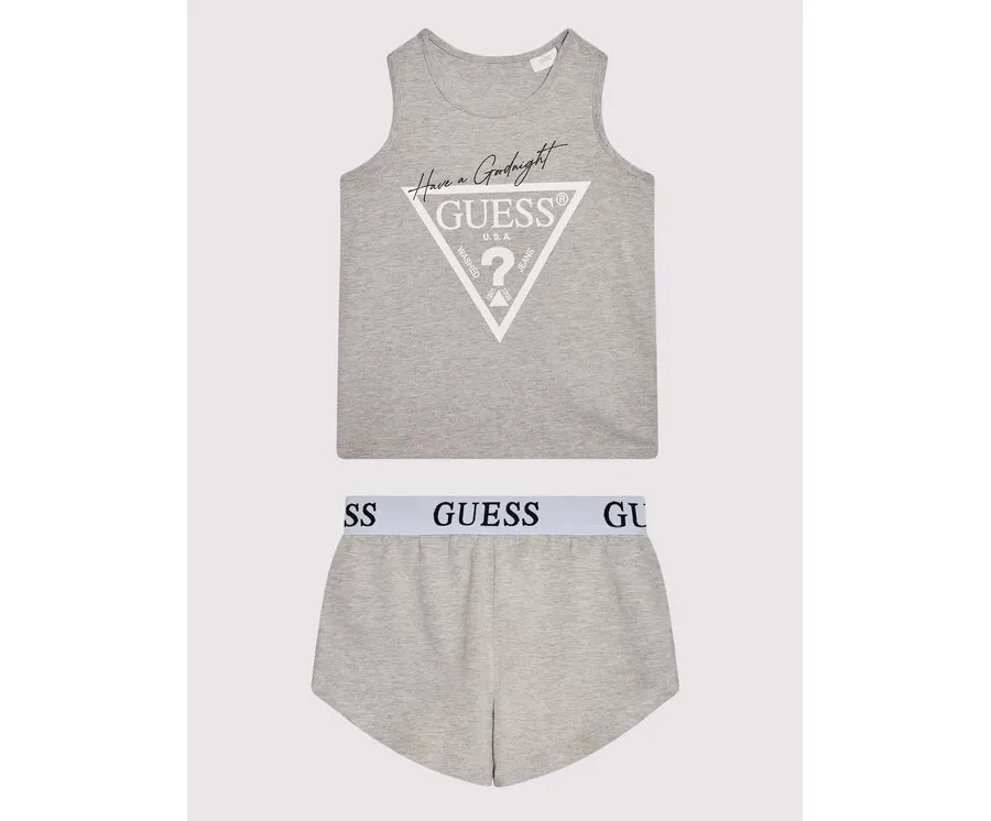 obrazek 1 Guess Piżama J1BG00 J1311 Szary Regular Fit