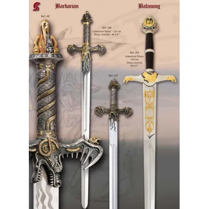 Zdjęcie Oryginalne miecze dekoracyjne dla kolekcjonerów broni białej