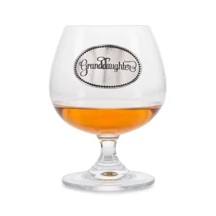 Zdjęcie Kryształowy kieliszek do brandy – prezent dla wyjątkowej wnuczki