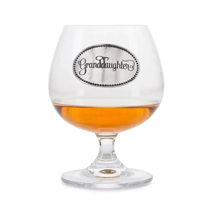 obrazek 1 Kryształowy kieliszek do brandy – prezent dla wyjątkowej wnuczki