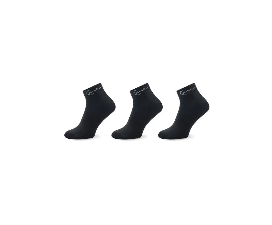 obrazek 1 Karl Kani Zestaw 3 par niskich skarpet unisex 3002040 Czarny