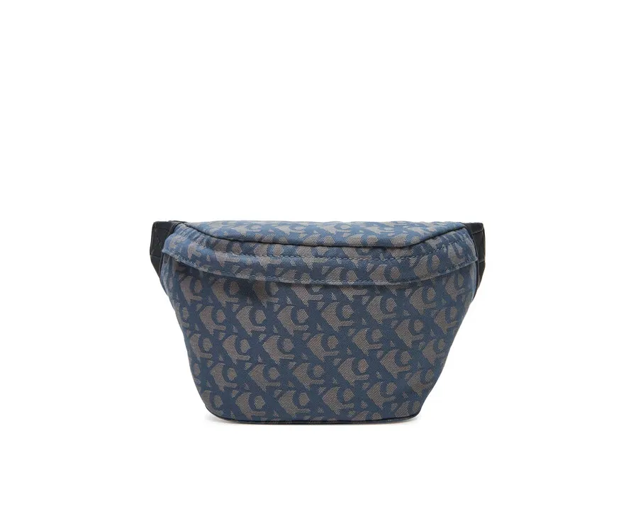 obrazek 1 Calvin Klein Jeans Saszetka nerka Unstructured Monogram Waistbag LV04G3177G Błękitny