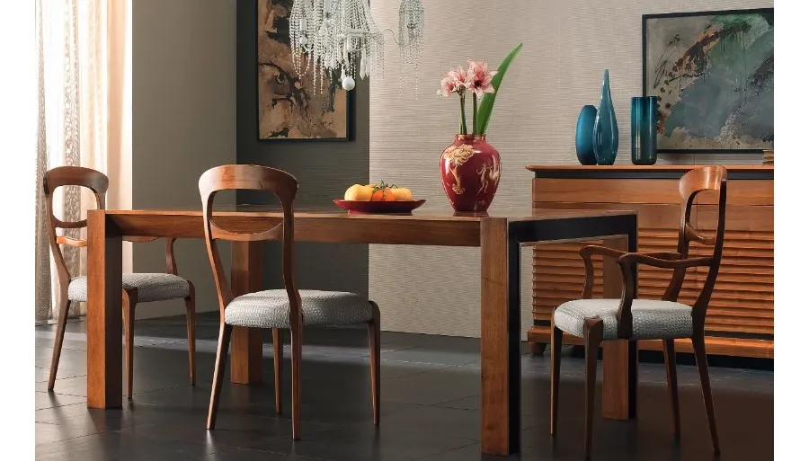 obrazek 1 Włoski prestiżowy stół z przedłużeniami do luksusowego apartamentu – Cantiero