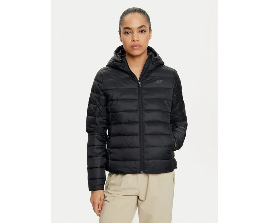 obrazek 1 4F Kurtka zimowa 4FWAW24TDJAF468 Czarny Slim Fit
