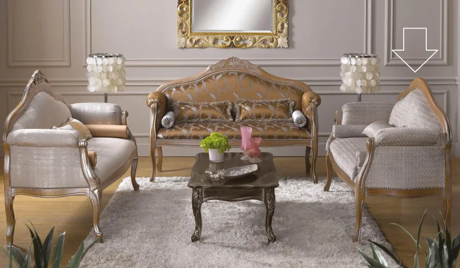 obrazek 1 Prestiżowa mała sofa do stylowego wnętrza - Morello Gianpaolo