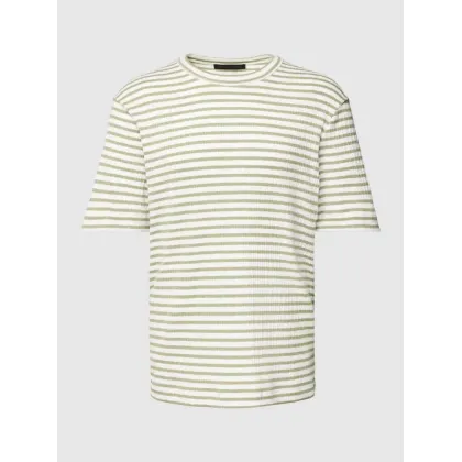 Zdjęcie T-shirt ze wzorem w paski model ‘RAPHAEL’