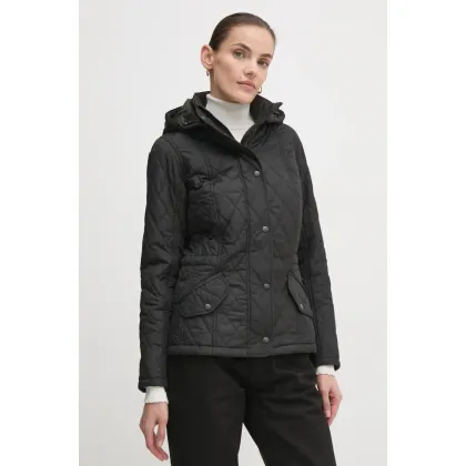 Zdjęcie Barbour kurtka Millfire Quilt damska kolor czarny przejściowa LQU0665