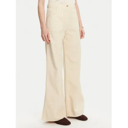 Zdjęcie Luisa Spagnoli Jeansy Ali 541943 Beżowy Flare Fit