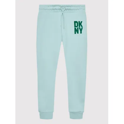 Zdjęcie DKNY Spodnie dresowe D34A70 S Niebieski Regular Fit