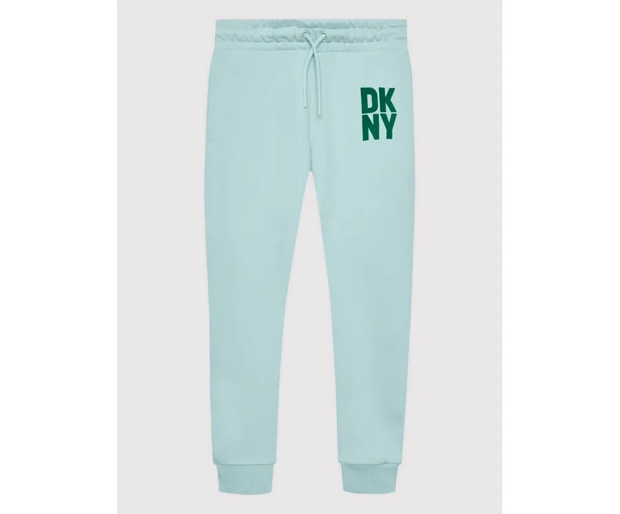 obrazek 1 DKNY Spodnie dresowe D34A70 S Niebieski Regular Fit