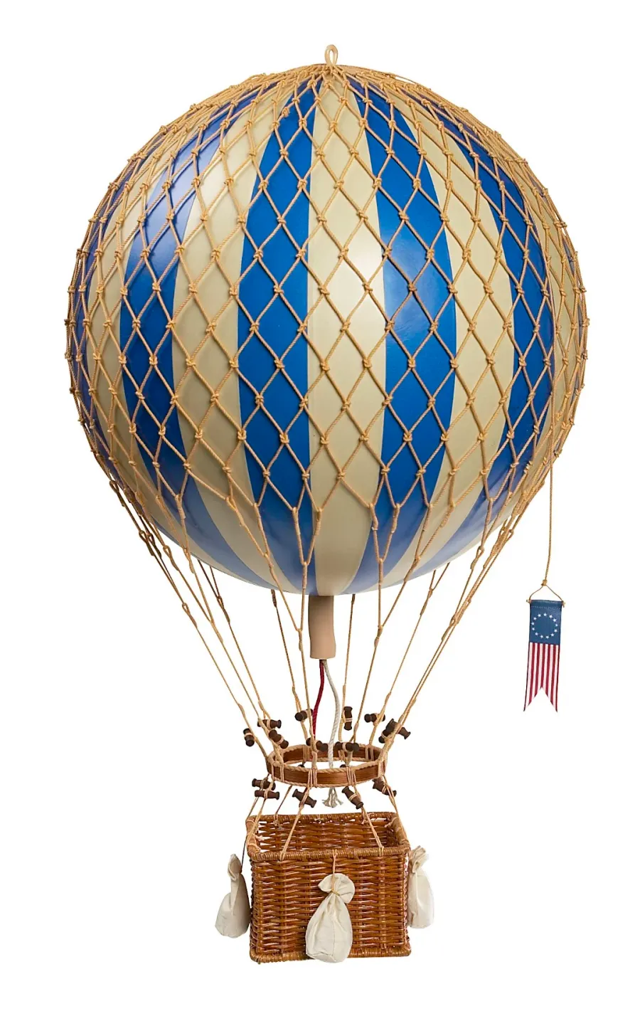 obrazek 1 Ozdoba balon niebiesko-złoty Royal Aero - Authentic Models