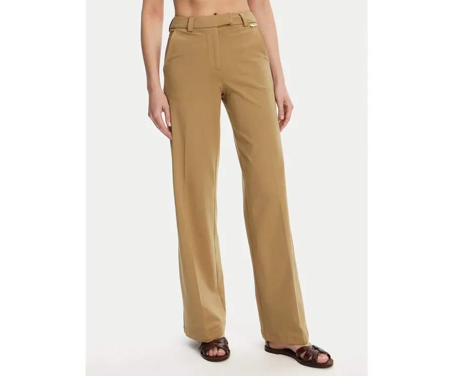 obrazek 1 Silvian Heach Spodnie materiałowe Liovica GPP25421PA Beżowy Wide Leg