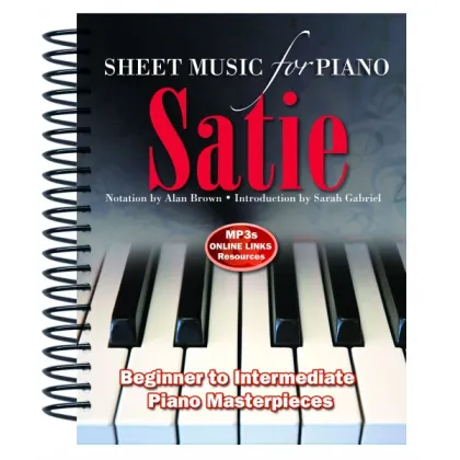 Picture Erik Satie Guide: Sheet Music for Piano - Flame Tree Publishing
