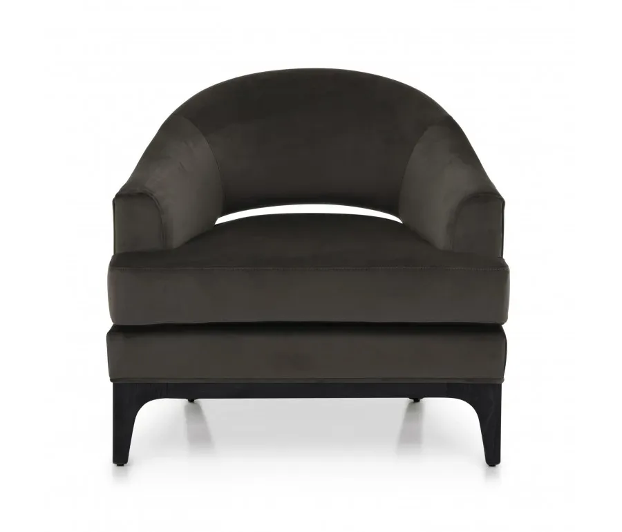 obrazek 2 Brązowy designerski fotel w stylu nowoczesnym - Sevensedie