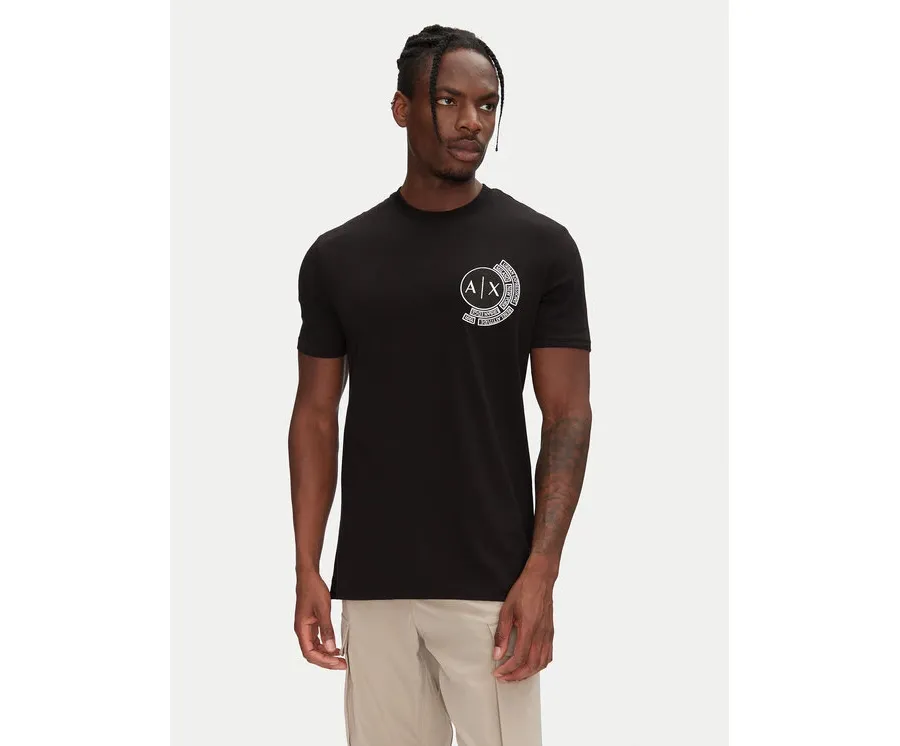 obrazek 1 Armani Exchange T-Shirt XM000556 AF10358 UC001 Czarny Regular Fit