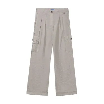 Zdjęcie Mayoral Spodnie materiałowe 6536 Beżowy Relaxed Fit