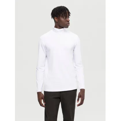Zdjęcie Selected Homme Golf 16081962 Biały Regular Fit