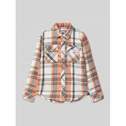 Zdjęcie Koszula o kroju regular fit z nakładanymi kieszeniami na piersi