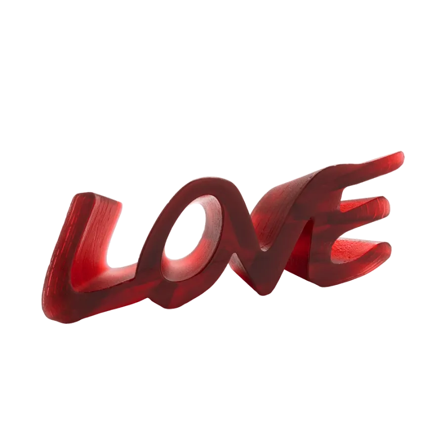 obrazek 1 Kryształowy dekoracyjny napis Miłość