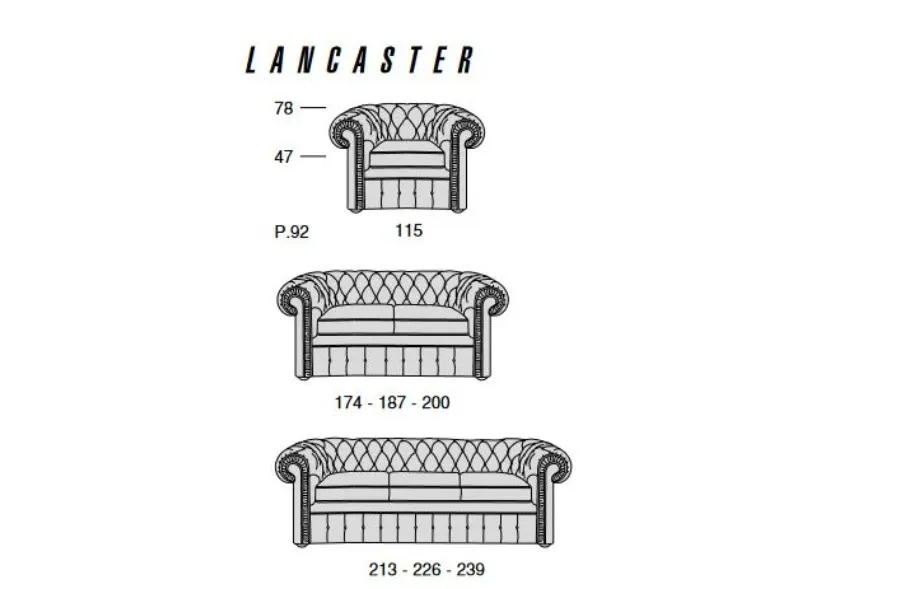 obrazek 5 Klasyczna luksusowa sofa do stylowego wnętrza – Mascheroni
