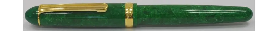 picture 2 Platinum Celluloid Jade Fountain Pen