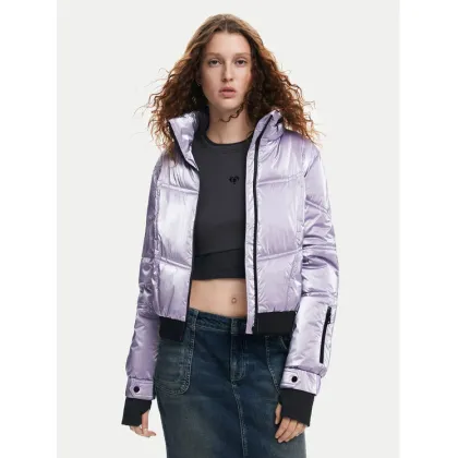 Zdjęcie Desigual Kurtka bomber Omsk 24WWEWBY Fioletowy Regular Fit