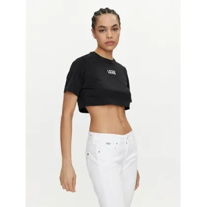 Zdjęcie Vans T-Shirt Flying V Crew Crop Ii VN000GFF Czarny Regular Fit