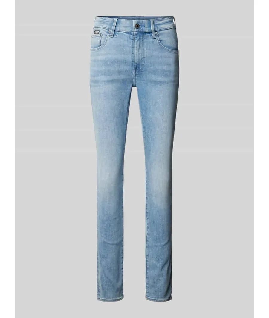 obrazek 1 Jeansy o kroju skinny fit z 5 kieszeniami model ‘3301’