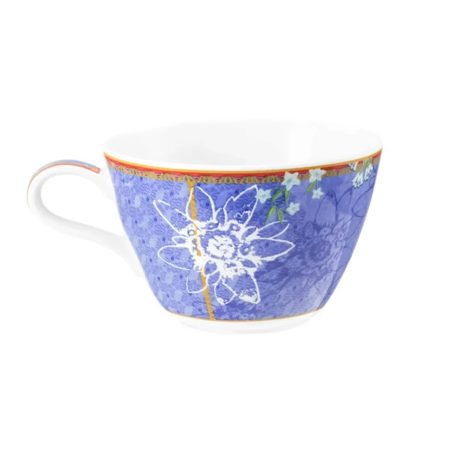 obrazek 2 Piękna porcelanowa filiżanka do kawy zdobiona  motywem róży - Seltmann Weiden