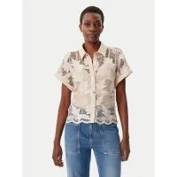 Zdjęcie Lola Casademunt by Maite Koszula MS2515008 Écru Relaxed Fit