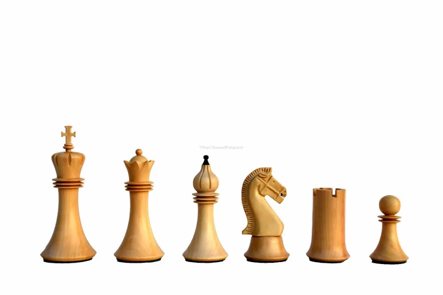 obrazek 10 Wyprodukowany z drewna komplet szachowy - The Chess Empire