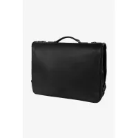 Picture Elite clothes bag made of black leather - Terrida