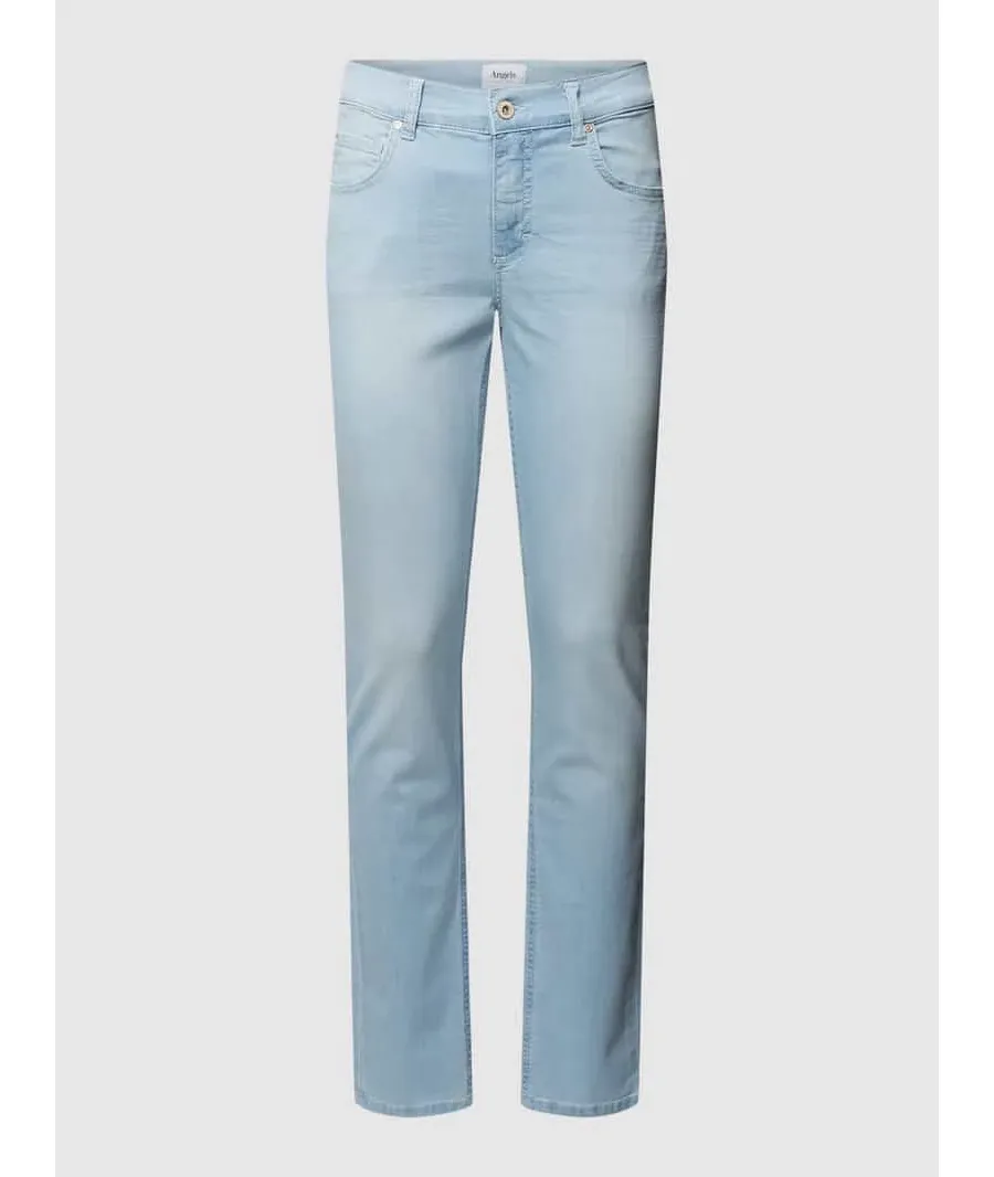 obrazek 1 Jeansy o kroju skinny fit z 5 kieszeniami
