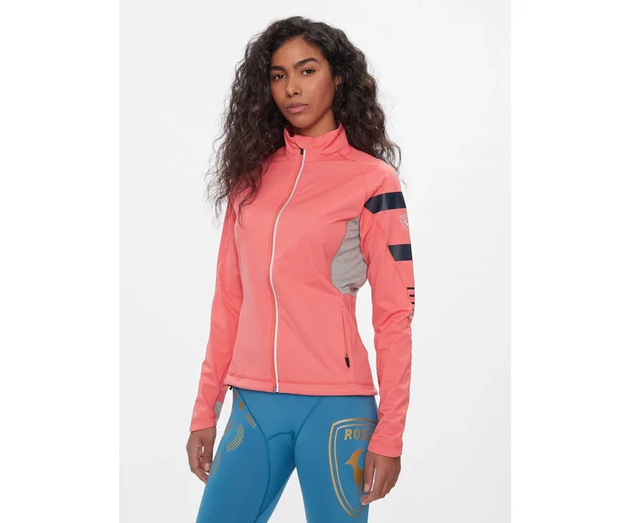 obrazek 1 Rossignol Bluza techniczna Poursuite RLIWJ20 Koralowy Slim Fit