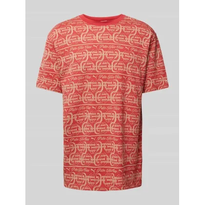Zdjęcie T-shirt we wzory na całej powierzchni