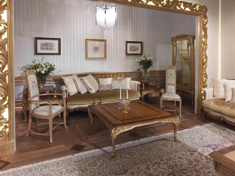 obrazek 2 Elegancki kwadratowy stolik kawowy prosto z Włoch