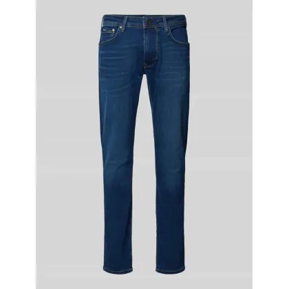 Zdjęcie Jeansy o kroju tapered fit z 5 kieszeniami model ‘STANLEY’