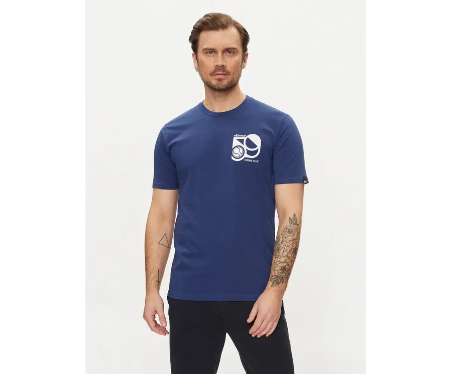obrazek 1 Ellesse T-Shirt Sport Club SHV20273 Granatowy Regular Fit