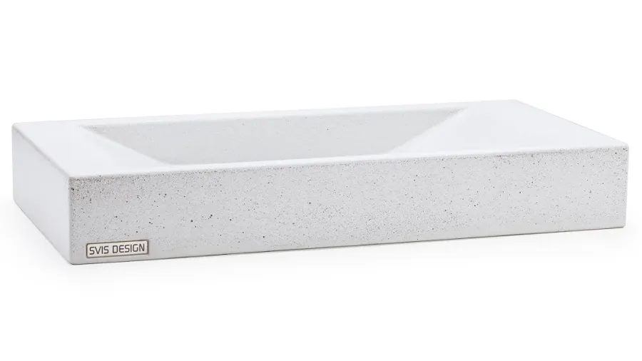 obrazek 2 Elegancka umywalka 60 cm SIRIUS BASIC – naturalny, bez dekoru, bez lakieru