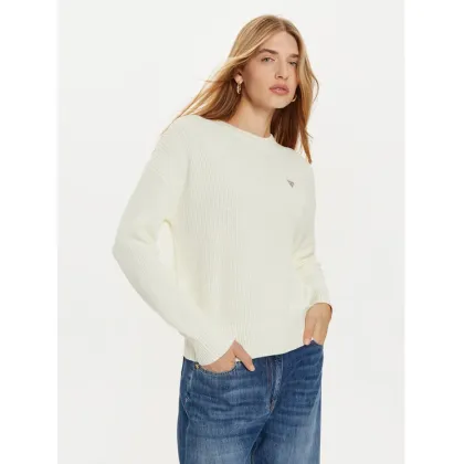 Zdjęcie Guess Jeans Sweter W4BR08 Z3HM1 Écru Regular Fit