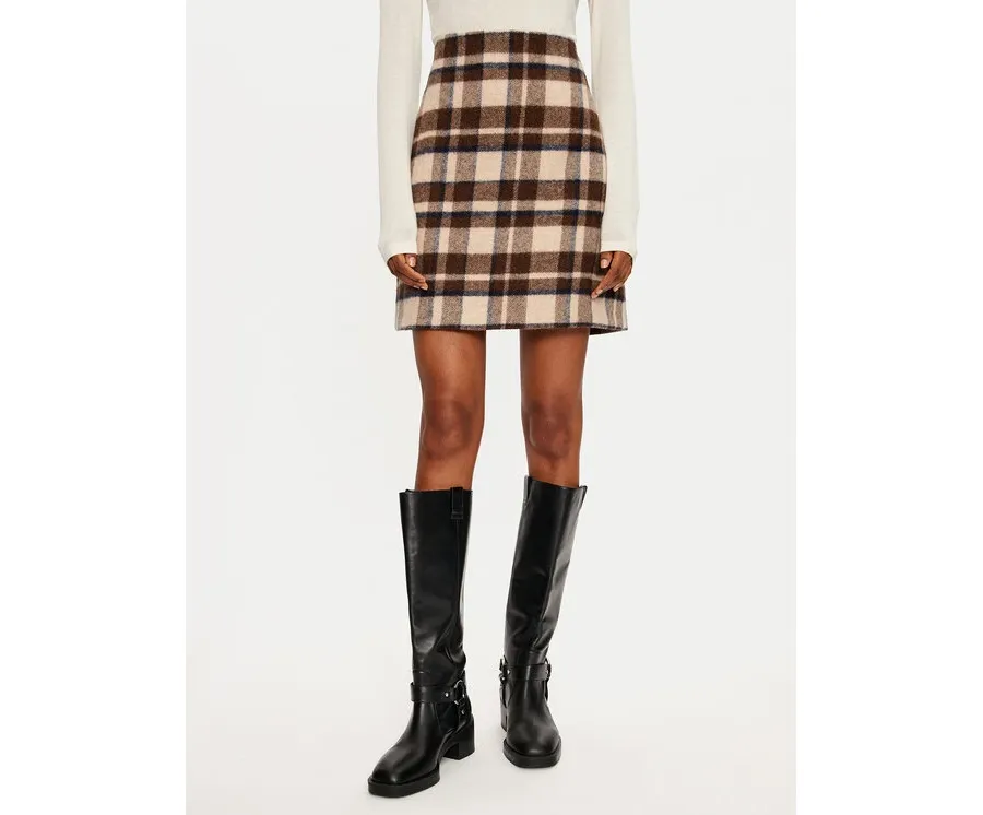 obrazek 1 Weekend Max Mara Spódnica trapezowa Epoca 2425106072 Brązowy Regular Fit