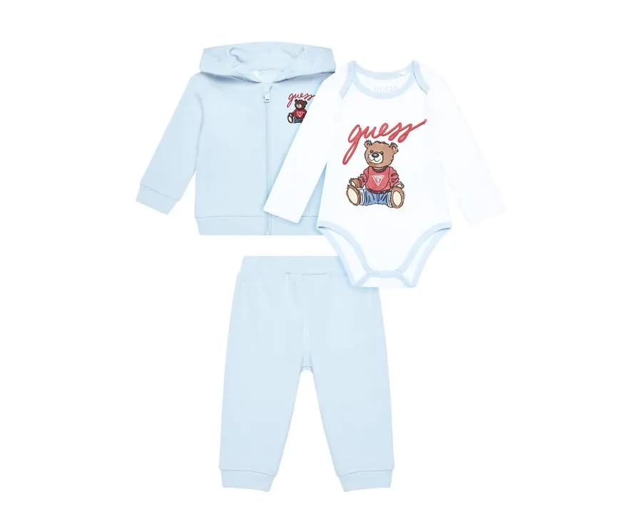 obrazek 1 Guess Komplet dziecięcy H5YW12 KA6W4 Błękitny Regular Fit
