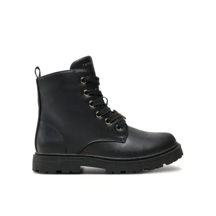 Zdjęcie Tommy Hilfiger Trapery Lace-Up Bootie T1A5-33561-1351 S Czarny